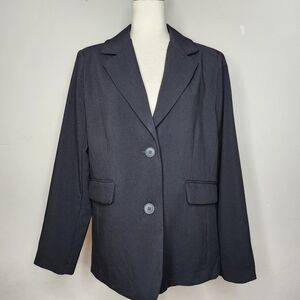 NWT‎ Urban Outfitters Jules Suiting Blazer Black Size Medium